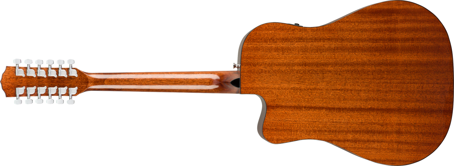 Docerola Electroacústica Fender CD-60SCE-12 Natural Pastilla Fishman