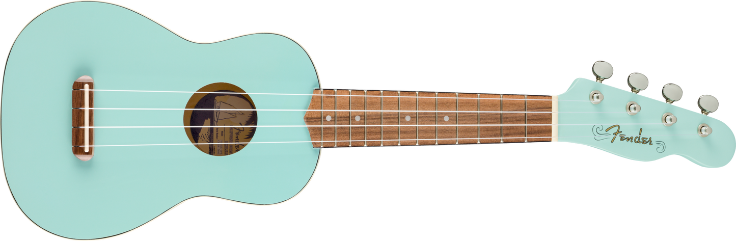 Ukulele Venice Fender Soprano Dpb Wn