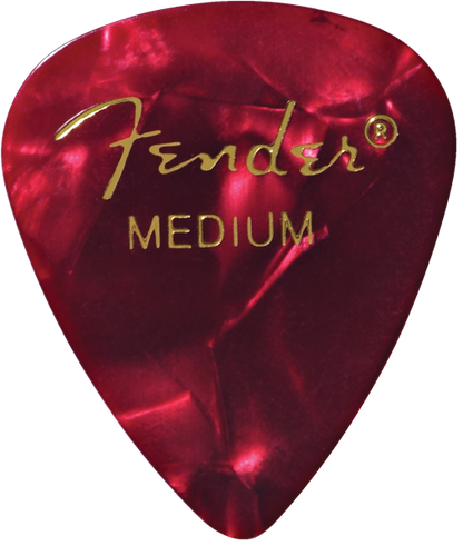 Puas para Guitarra Fender Paquete de 12 Piezas Celluloid Medium