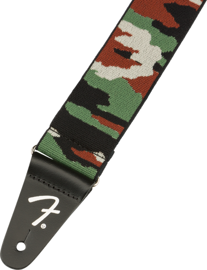 Correa de Guitarra Fender Ligera Camuflaje 2 Pulgadas