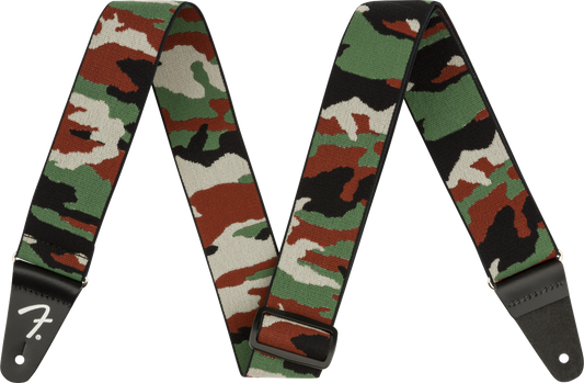 Correa de Guitarra Fender Ligera Camuflaje 2 Pulgadas