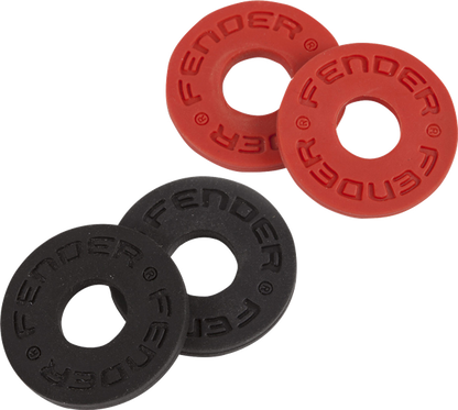 Strap Blocks 4pza Fender Black And Red