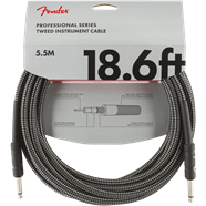 Cable Fender para Instrumento 5,5m Professional Series Tweed Gris Oscuro