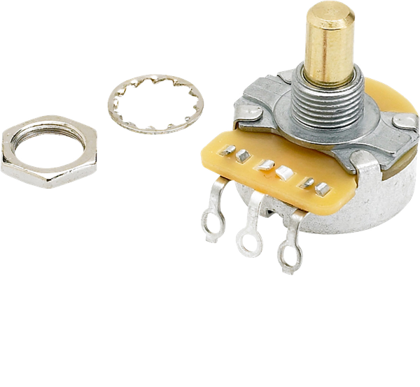 Potenciómetro de Eje Sólido Pure Vintage 250k (volumen o Tono) Fender