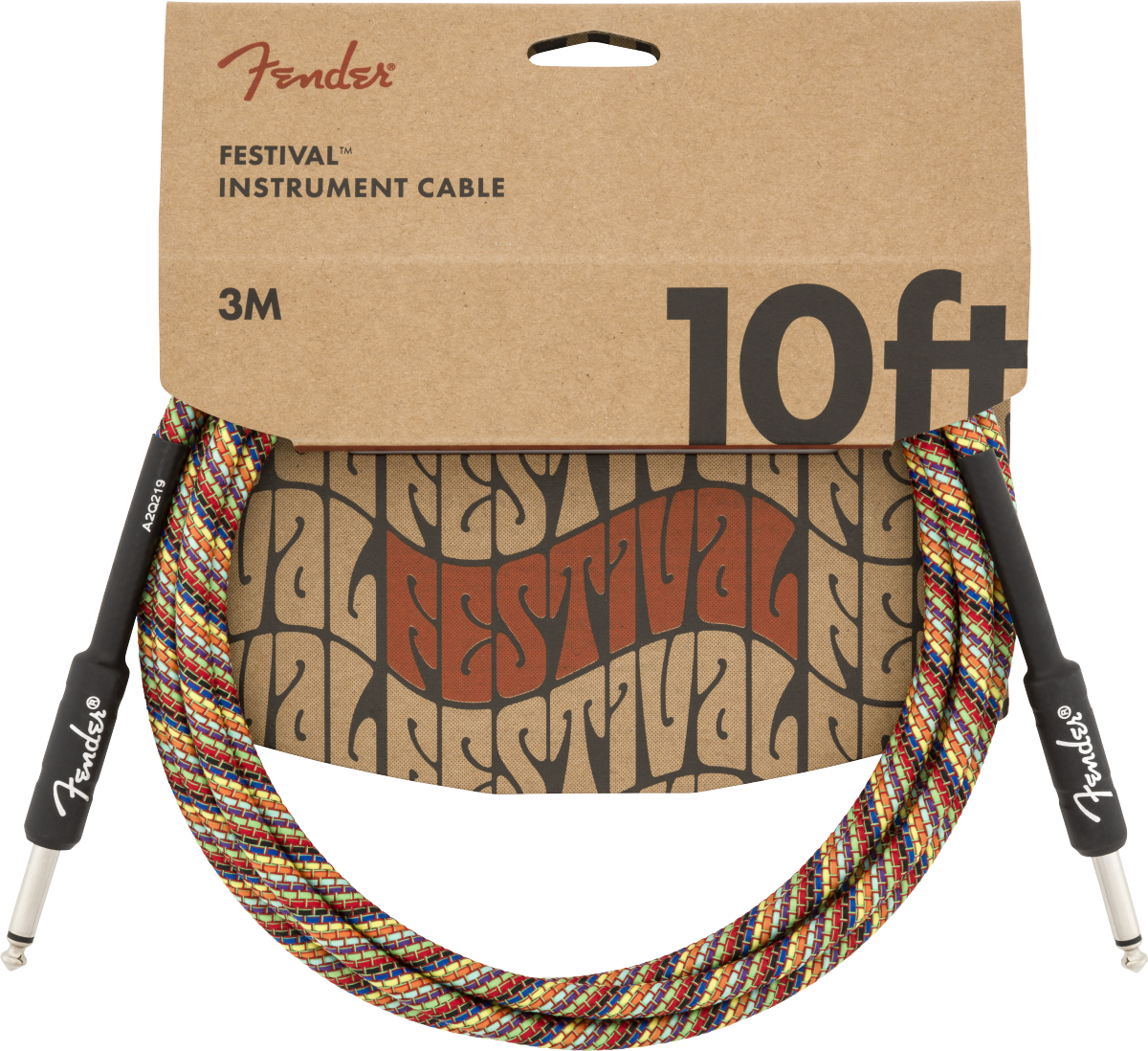 Cable para Instrumento Fender Arco Iris Festival 3 Metros