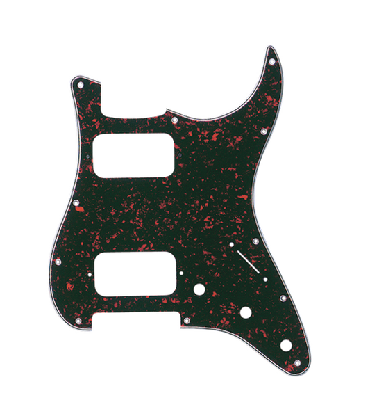 Pickguard Fender para Stratocaster Hh 11 Orificios Tortoise Shell