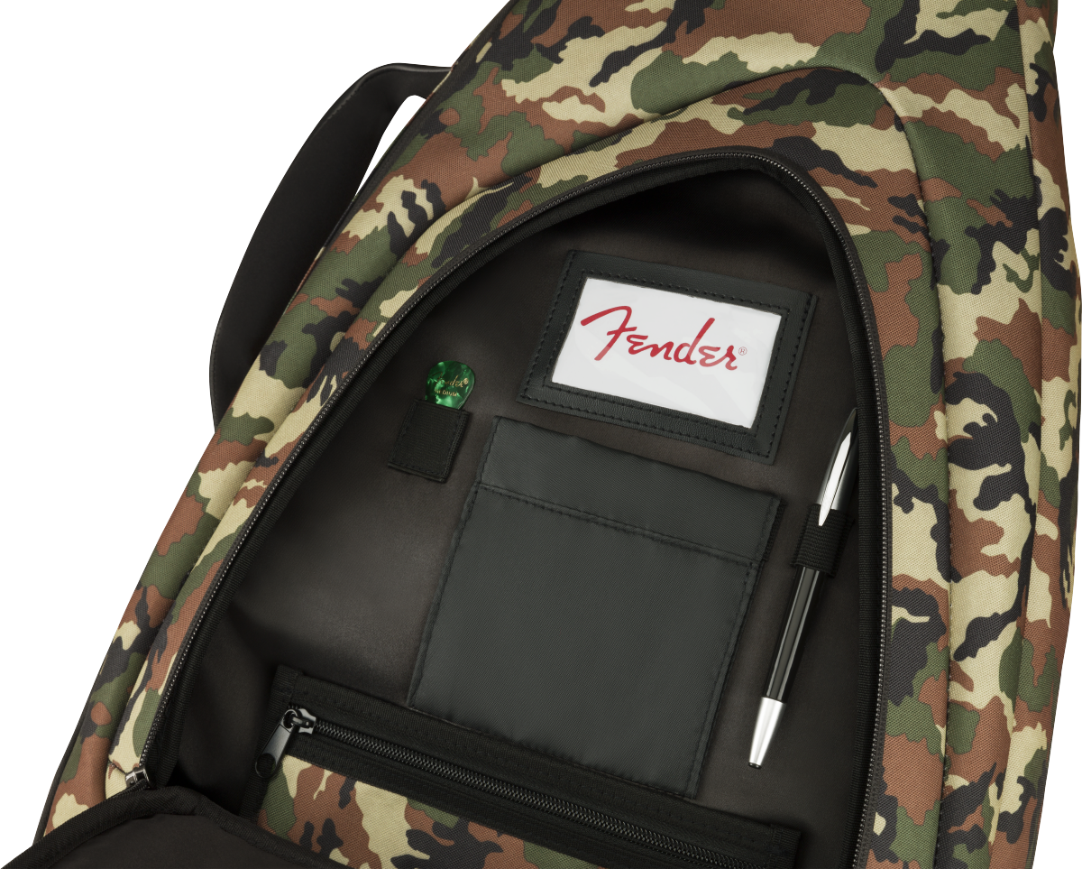 Funda de Guitarra Eléctrica Semirigida de Camuflaje Fender Fe920