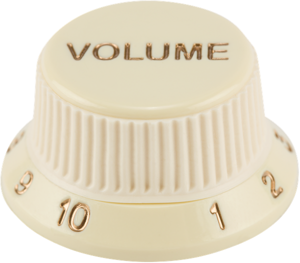 Perillas Fender Knobs, Soft Touch 1 Vol 2 Tone, A. Wht