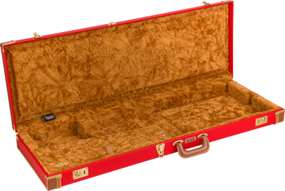 Estuche de Madera Fender Serie Clásica - Strat®/tele®, Rojo Fiesta