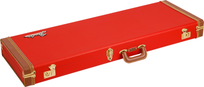 Estuche de Madera Fender Serie Clásica - Strat®/tele®, Rojo Fiesta