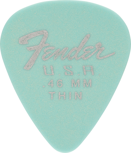 Puasd Fender Dura-tone® Delrin Pick, Forma 351, Paquete de 12 .46 Mm