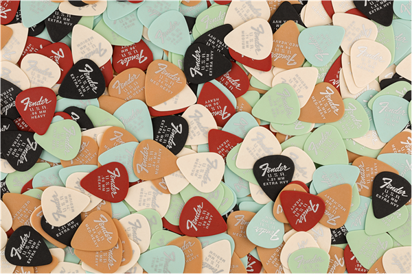 Puas para Guitarra Fender Paquete de 12 Piezas Dura-tone Derlin .84mm Nylon