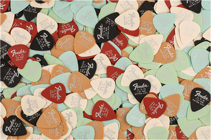 Puas para Guitarra Fender Paquete de 12 Piezas Dura-tone Derlin .84mm Nylon