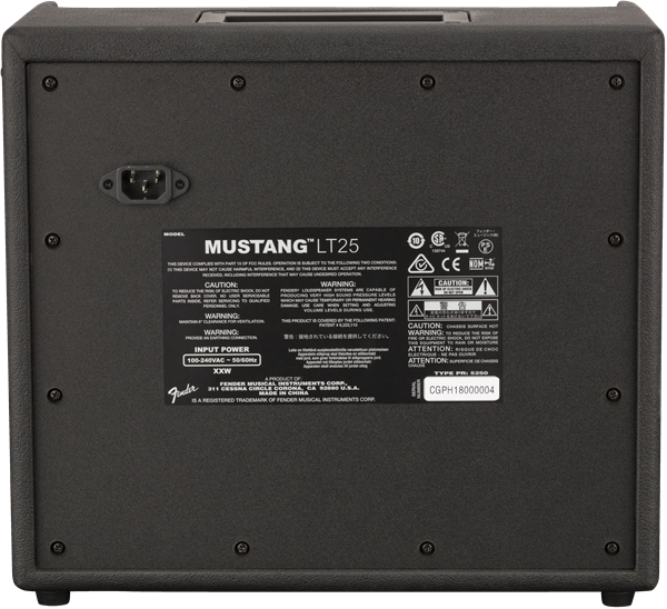 Amplificador para Guitarra Electrica Fender Mustang Lt 25