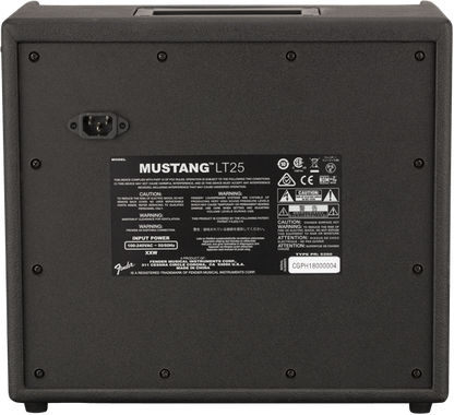 Amplificador para Guitarra Electrica Fender Mustang Lt 25