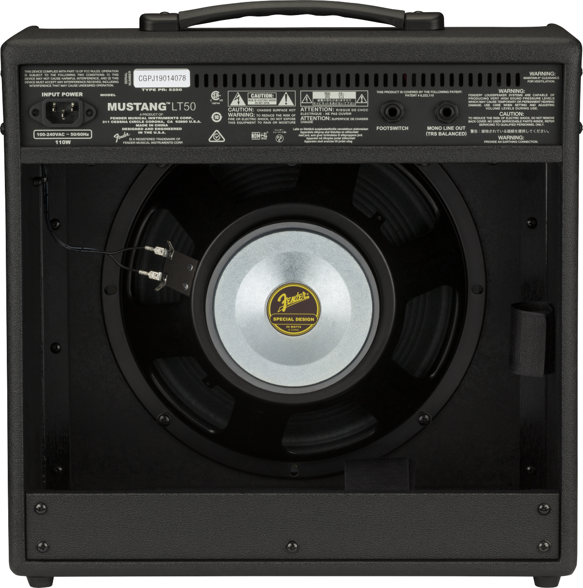 Amplificador Fender para Guitarra Electrica Mustang Lt50