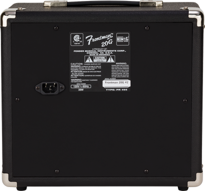 Amplificador Fender Frontman 20g para Guitarra Electrica