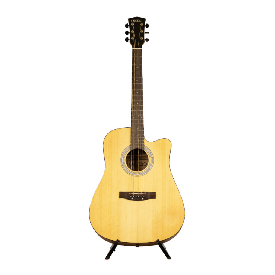 Guitarra Texana Acústica con Resaque Natural Mate