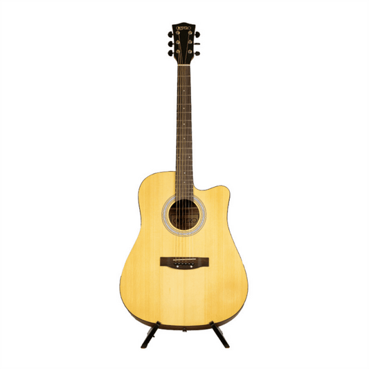 Guitarra Texana Acústica con Resaque Natural Mate