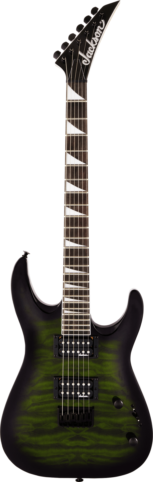 Guitarra Eléctrica Jackson JS32Q Dinky Arch Top HT Green Burst