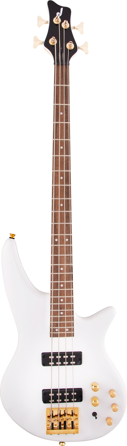 Bajo Eléctrico Jackson JS Series Spectra Bass JS3 Blanco Dorado