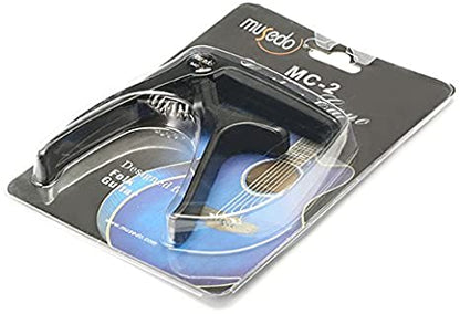 Capodastro P/ Guitarra Electro Acustica Musedo Negro Mc-2b
