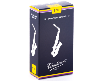 Caja de Cañas Sax Alto Mib 1 1/2 Vandoren