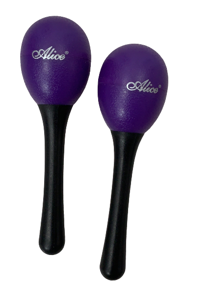 Maraquitas Color Morado Par Alice A042se/pu