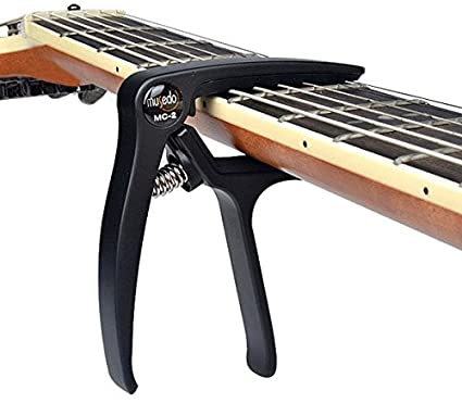 Capodastro P/ Guitarra Electro Acustica Musedo Negro Mc-2b