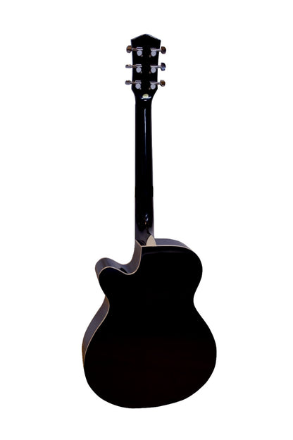 Guitarra Electroacústica Segovia 40" Tapa Natural Negro