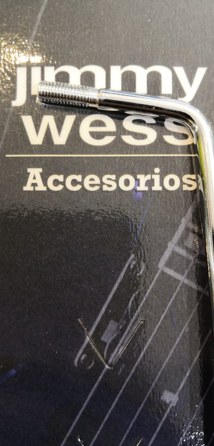 Tremolo Jimmy Wess para Guitarra Electrica Cromada con Gravado
