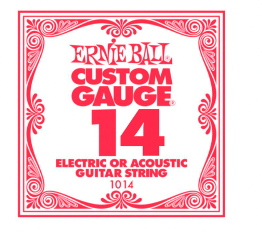 Paquete Cuerdas Ernie Ball Custom para Guitarra Eléctrica .014