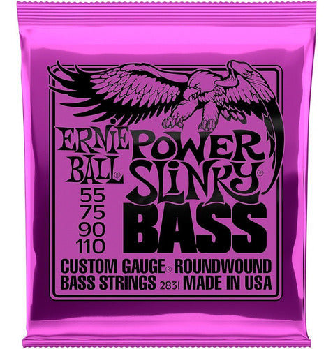Encordadura Ernie Ball Power Slinky Bajo Eléctrico