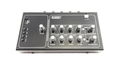 Mezcladora de Audio Radox 8 Canales con Usb