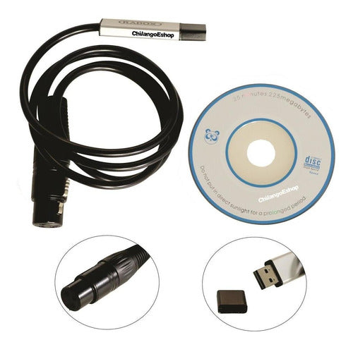 Interfaz Usb-xlr Radox