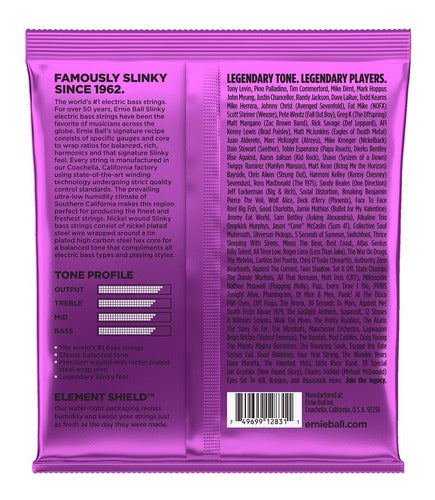 Encordadura Ernie Ball Power Slinky Bajo Eléctrico