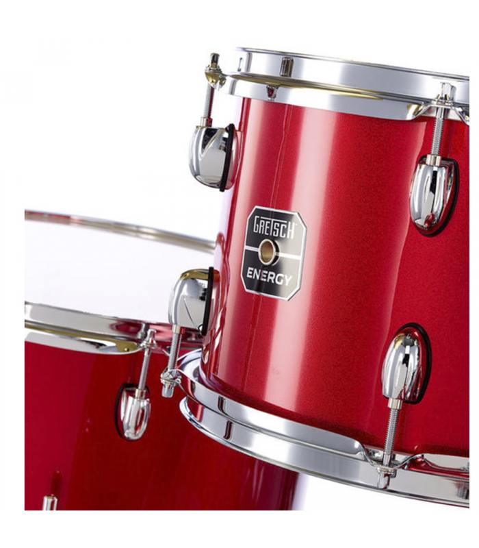 Bateria Gretsch Acustica Mod. Energy 22 Color Roja