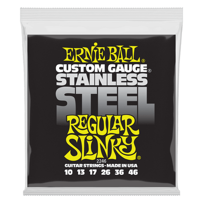 Juego de Cuerdas Ernie Ball Guitarra Eléctrica Custom Gauge .010-.046