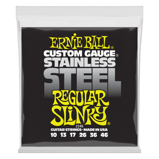 Juego de Cuerdas Ernie Ball Guitarra Eléctrica Custom Gauge .010-.046