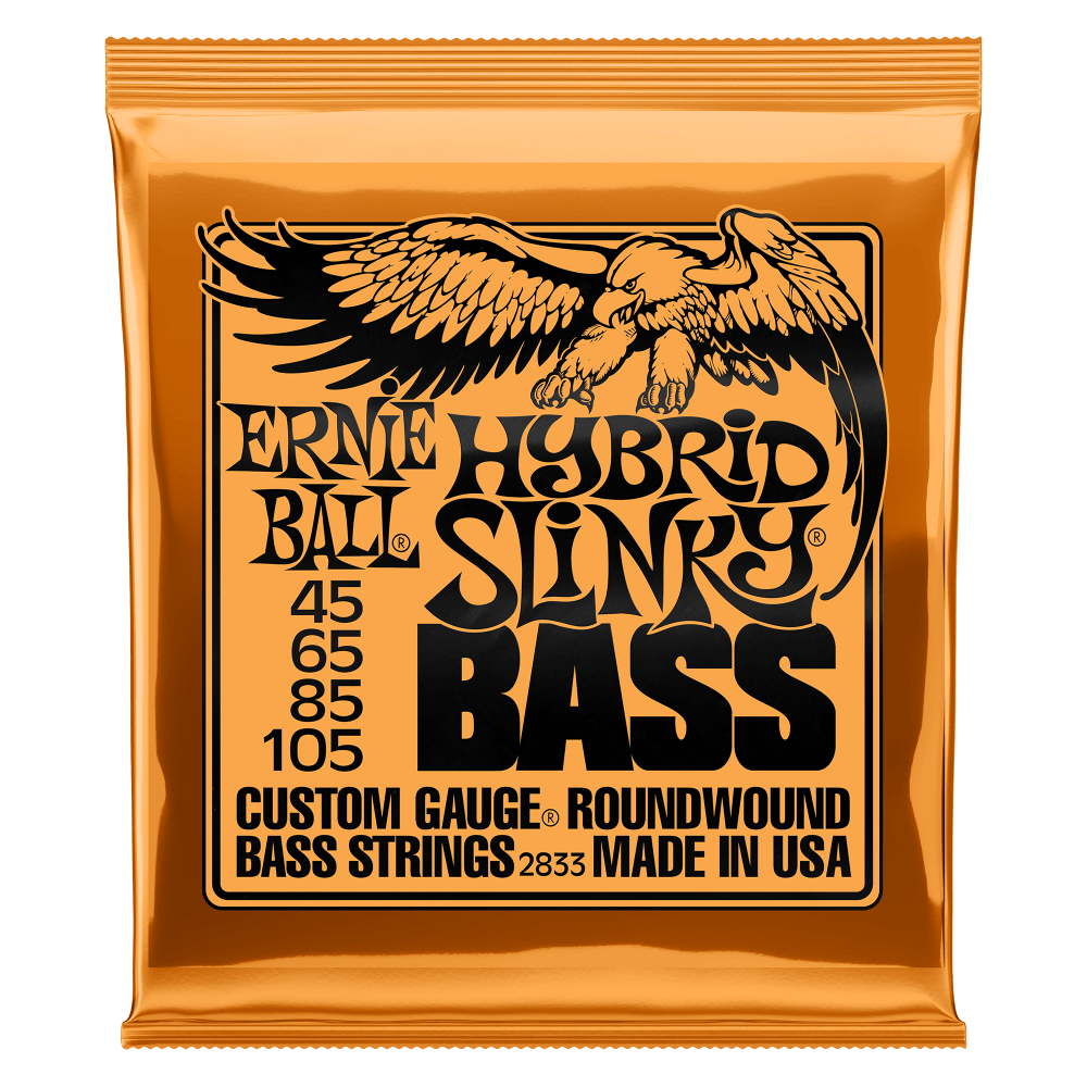 Cuerdas Ernie Ball Hybrid Slinky para bajo Electrico 4 Cdas