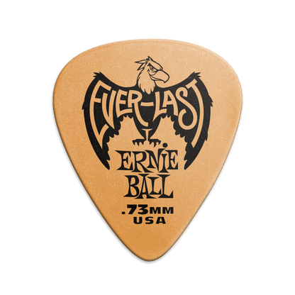 Puas para Guitarra Ernie Ball Everlast Nylon .73 Mm Naranja Paquete de 12 Pzas