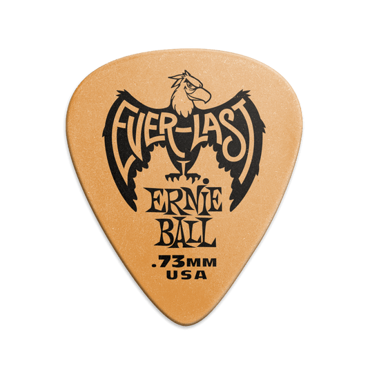 Puas para Guitarra Ernie Ball Everlast Nylon .73 Mm Naranja Paquete de 12 Pzas