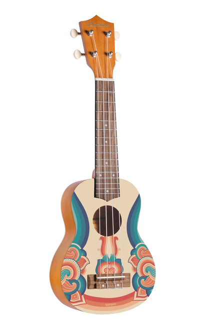 Ukelele Bamboo Soprano Retro