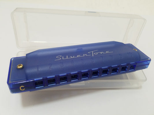 Armonica 20 Voces C/estuche Plastico Silvertone Slar004