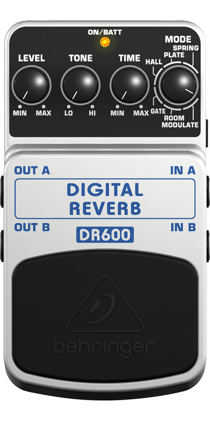 Pedal Behringer Dr600 Digital Reverb