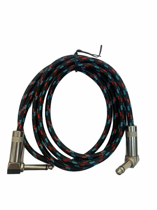 Cable Audio Planchado Plug 6,3 Mono "l" 1,5m