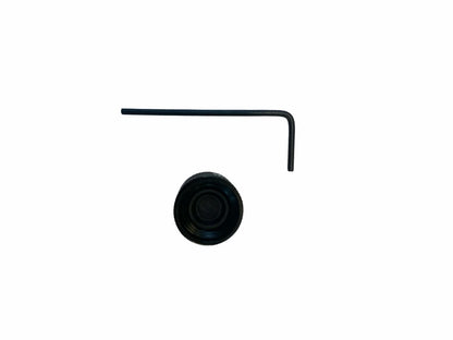 Perilla Metalica para Potenciometro Negra