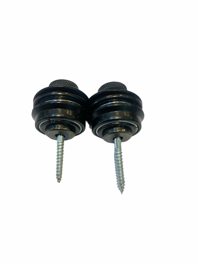 Botones para Correa Metálicos Strap Lock Negro