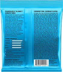 Encordadura Ernie Ball Guitarra Eléctrica Extra Slinky Azul .008-.038 2225