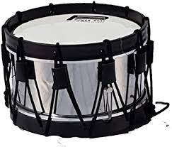 Tambor Banda de Guerra Infantil Aros de Plastico 10"